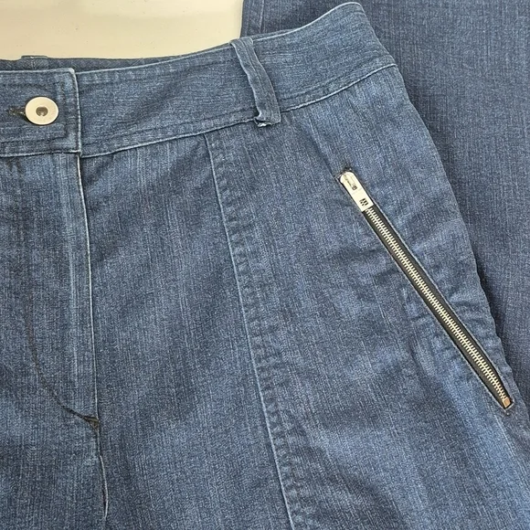 Rag & Bone High-Rise Wide Leg Jeans - Size 6 ** - Picture 3 of 15